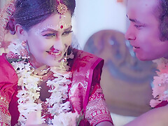 Desi Cute 18+ Girl Very 1st Wedding Night With Her Husband And Hardcore Sex ( Hindi Audio )