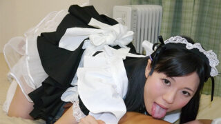mai araki is not wearing any panties while cleaning her clients home