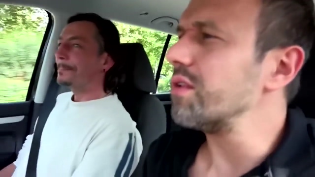 Fucked In The Car And Cumshot On Big Tits, Then Pisses On Cock