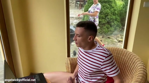 Angel Wicky Step On Fucking Step Son