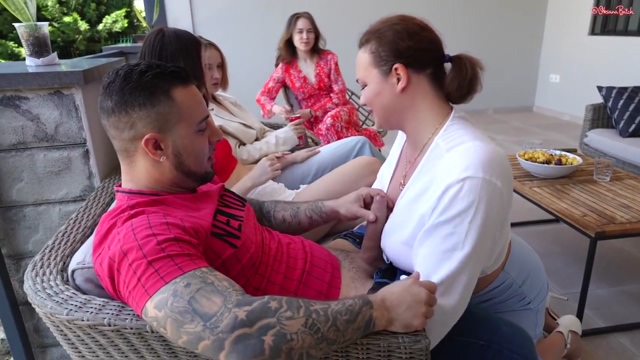 Backstage! Hey, Im Horny, Suck My Dick! Teenagers 18+ Fuck Milf In The Mouth Before An Orgy Outdoors!